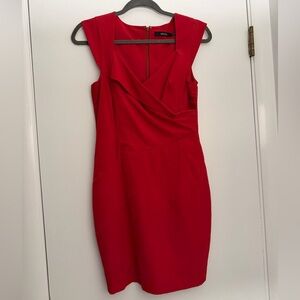 Ark & Co Vibrant Red Mini Dress